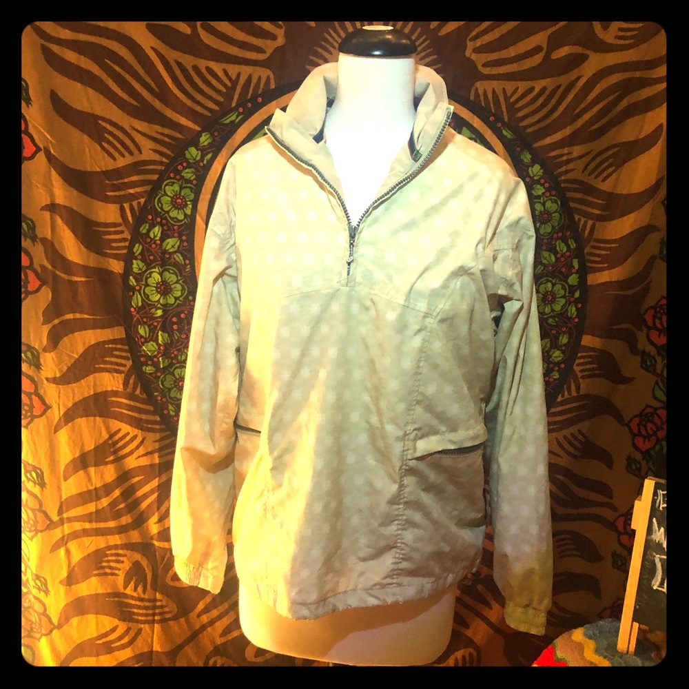 Sunice vintage golf pullover rain jacket